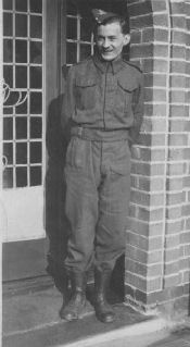 Photo showing John (Jack) Frost in Home Guard uniform