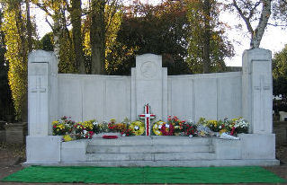 Photo of the Coventry Blitz Memorial 2005 kindly donated by Debbie Williamson