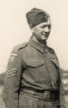 Company Sergeant Major Hill prior to being stood down