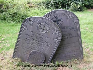 Family Tree Researcher photo the Bunney family gravestones
