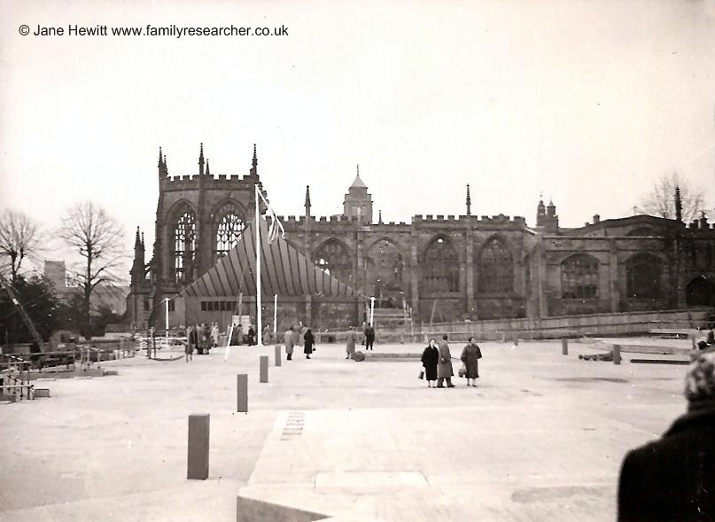 Coventry Cathedral, 1956